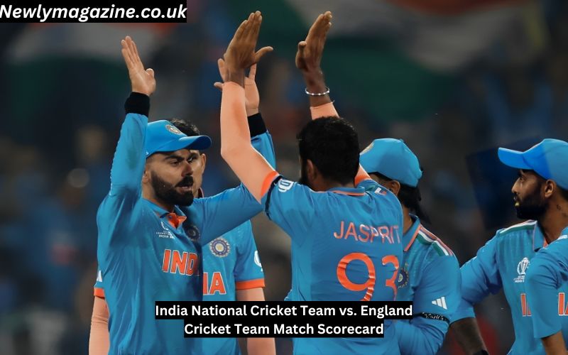 India National Cricket Team vs. England Cricket Team Match Scorecard